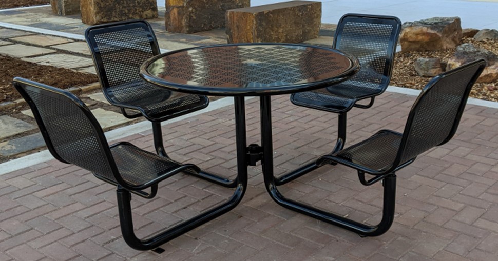 LandscapeForms Backed Benches