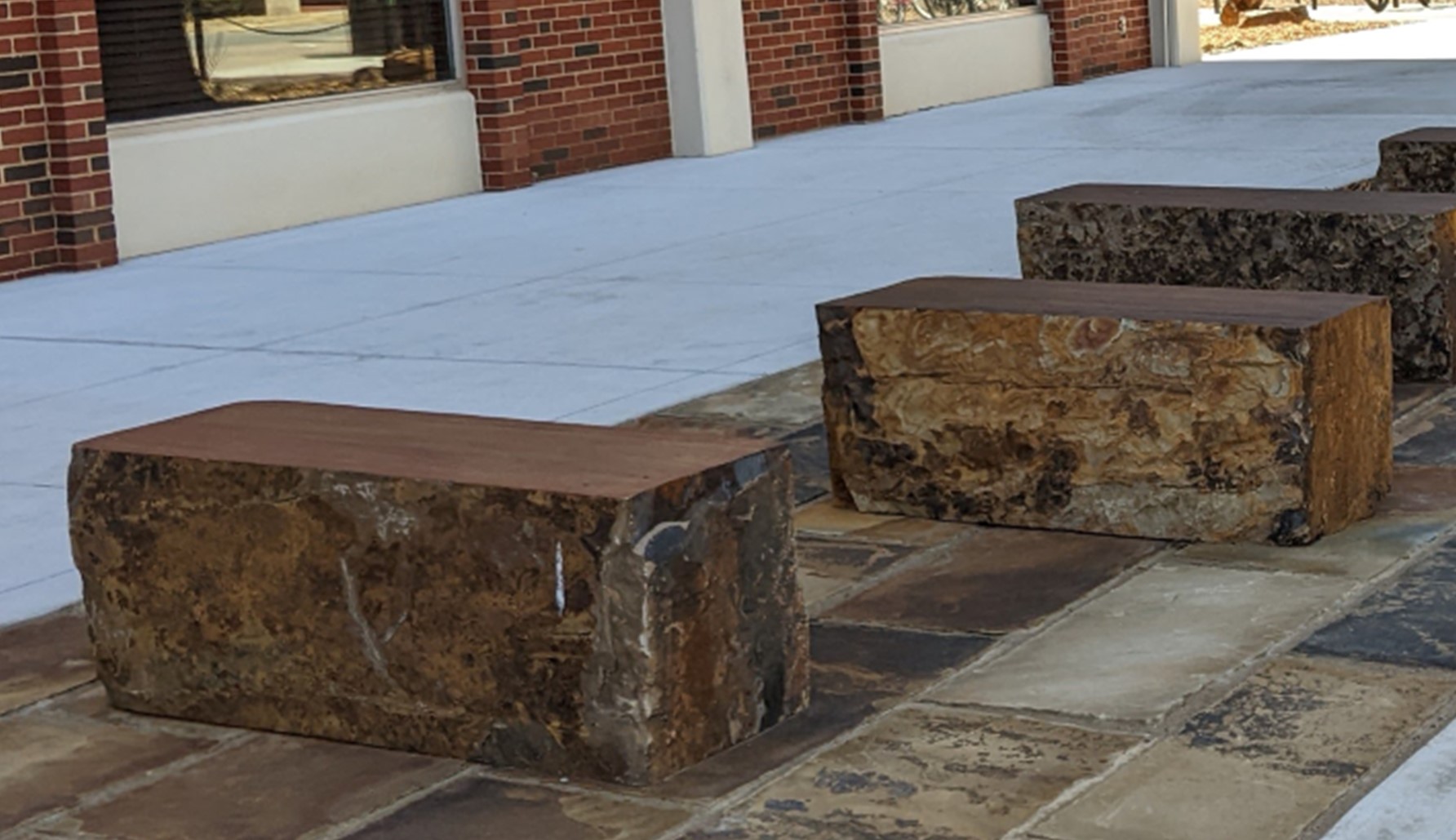 Hackett Stone Benches