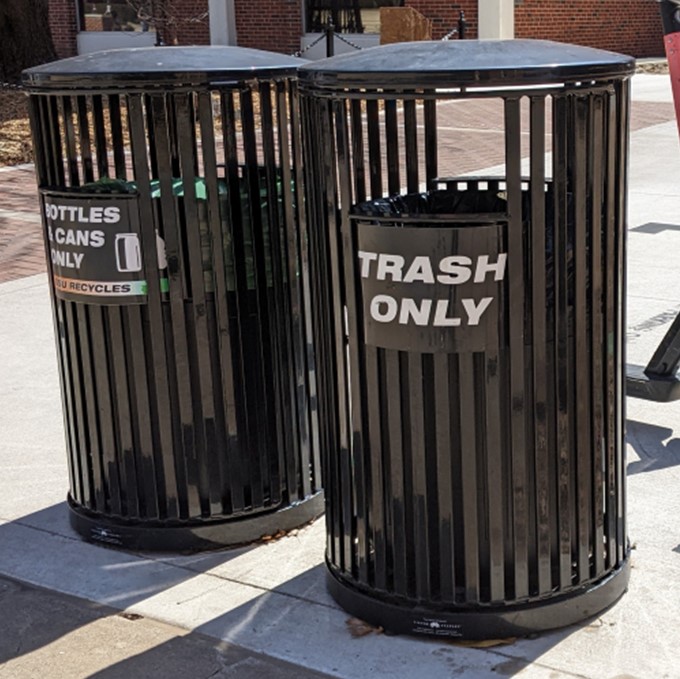 Victor Stanley Trash Receptacles