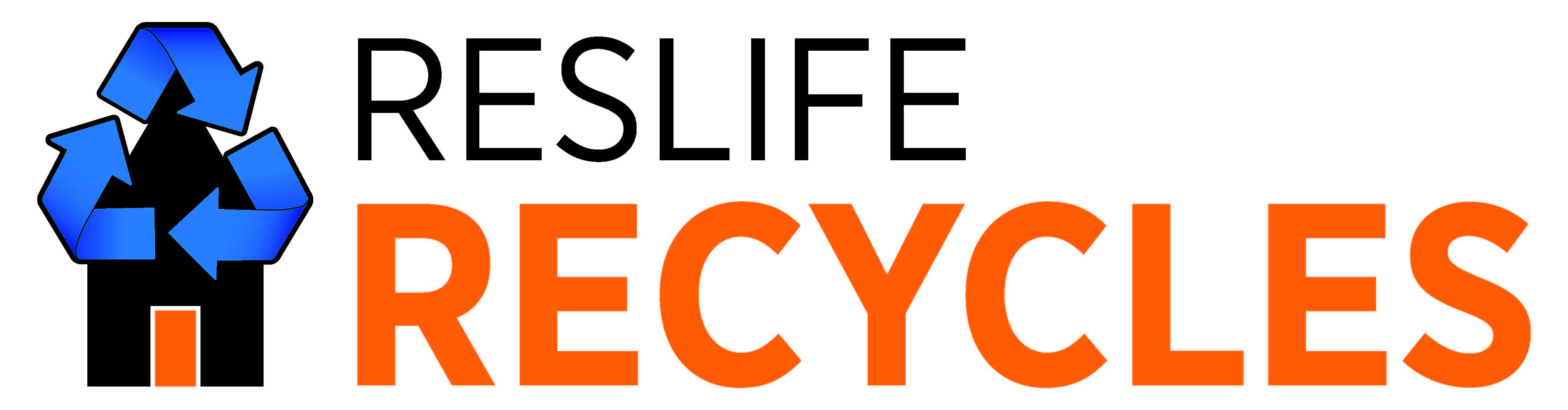 ResLife Recycles Logo